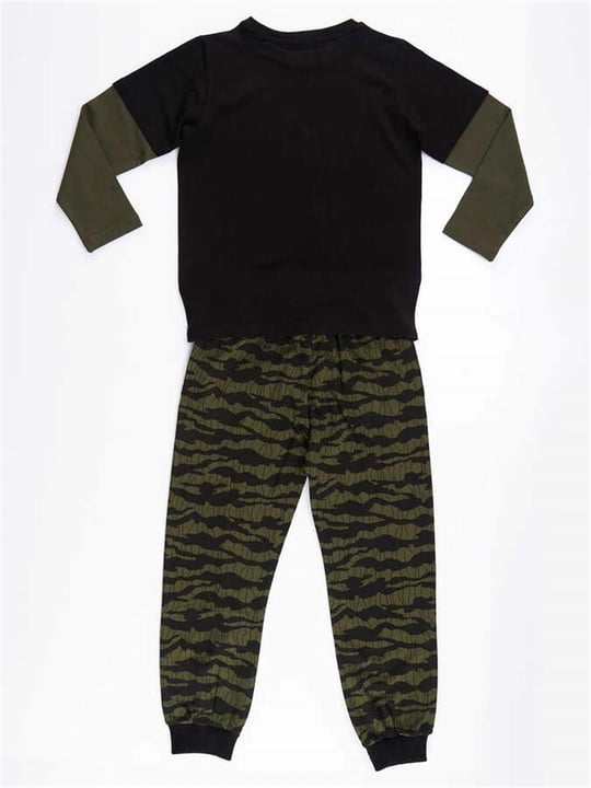 Denokids Erkek Çocuk Truck Kamuflaj  Pantolon Takım MS-21S1-070