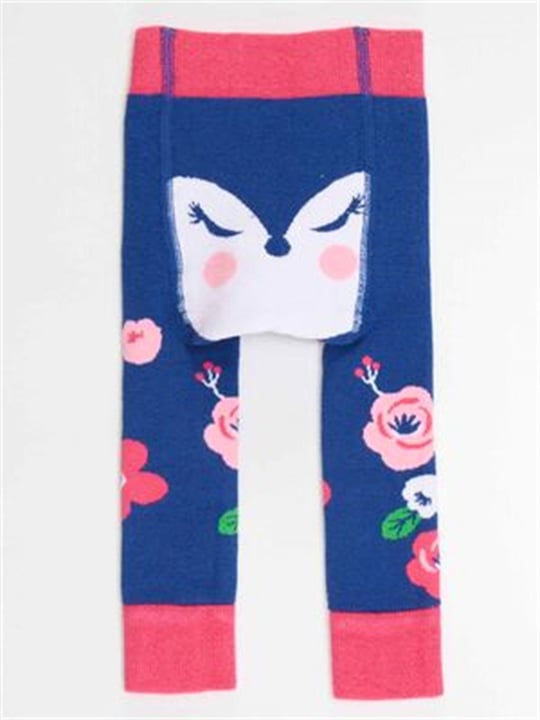 Denokids Kız Bebek Tilki Tayt Pantolon Cff-22S1-163
