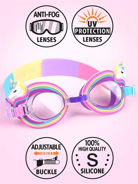 Denokids Kız Çocuk Anti-Fog Deniz Kızı Deniz Gözlüğü CFF-25Y1-185