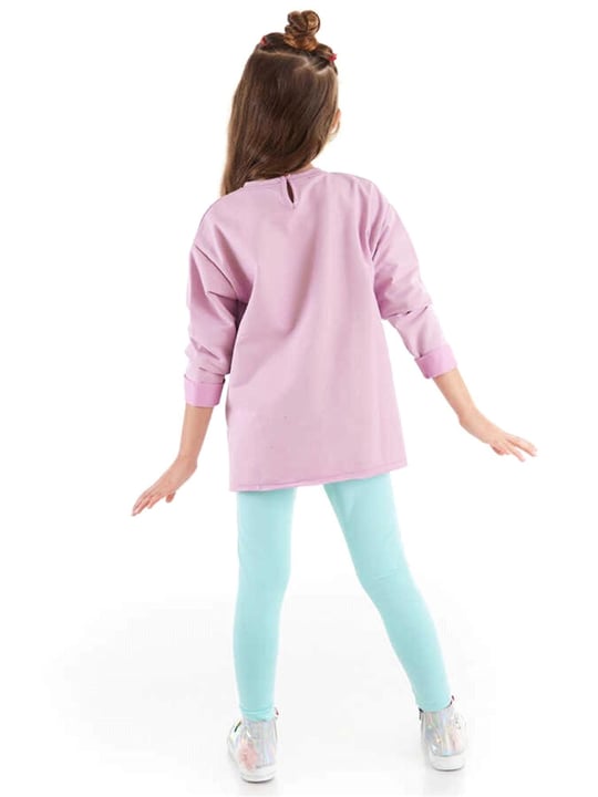 Denokids Kız Çocuk Lalacorn Tunik Tayt Takım MS-21S1-030
