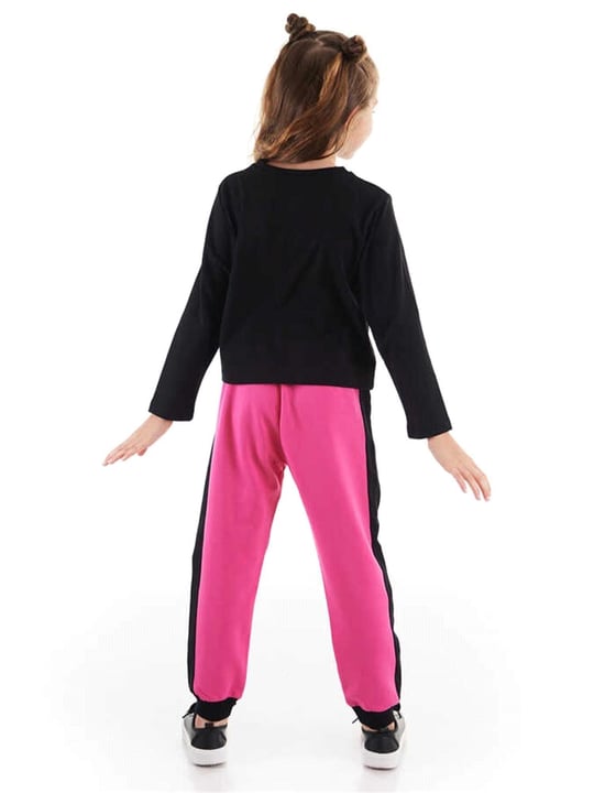 Denokids Kız Çocuk Rock And Bunny T-shirt Pantolon Takım MS-21S1-052