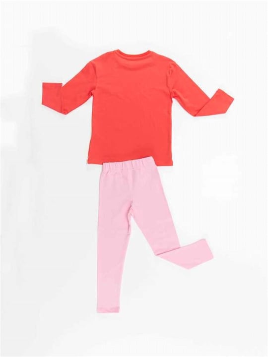 Denokids Kız Çocuk Unicorn Gücü Tunik Tayt Takım CFF-22K1-007