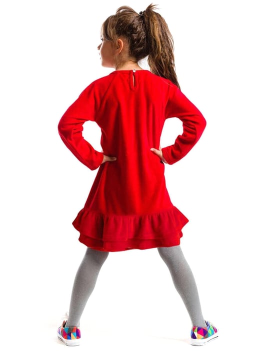 Denokids Kız Çocuk Unicorn Yılbaşı Kız Elbise MS-18K1-076