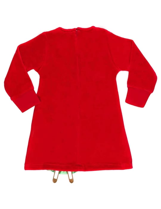 Denokids Kız Çocuk Yaramaz Geyik Yılbaşı Elbise CFF-22K1-085