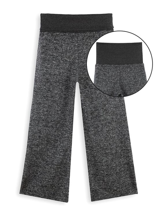 Denokids Kız Çocuk Yumoş Pantolon Siyah CFF-25S1-051