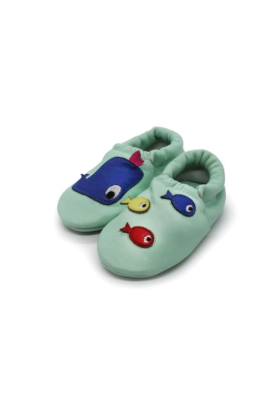 Dudino Çocuk Soft Walk Deri Panduf Fish Family 2C31A312