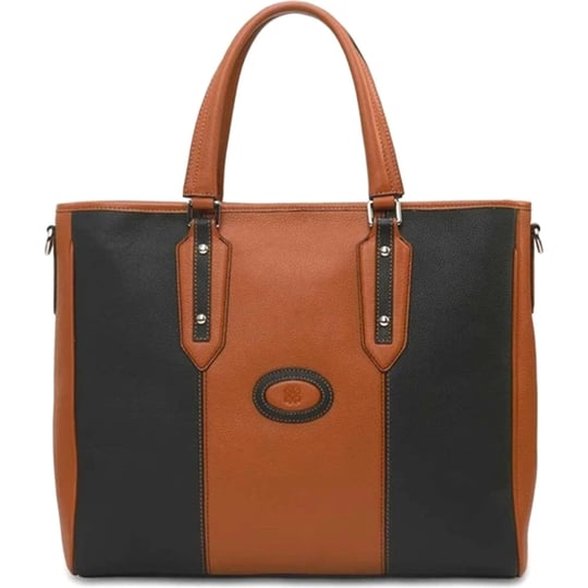 Eensy Weensy Stylish Flexy Handbag Camel/Black