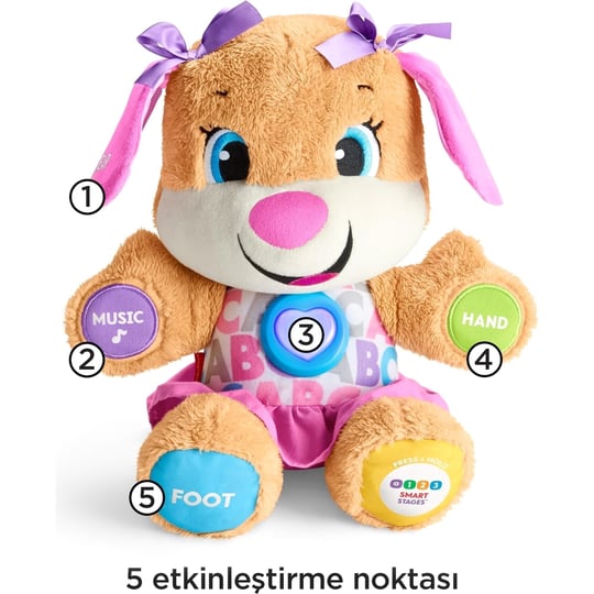 Fisher Price LNL Eğitici Köpekciğin Kız Kardeşi Mtl-FPP83