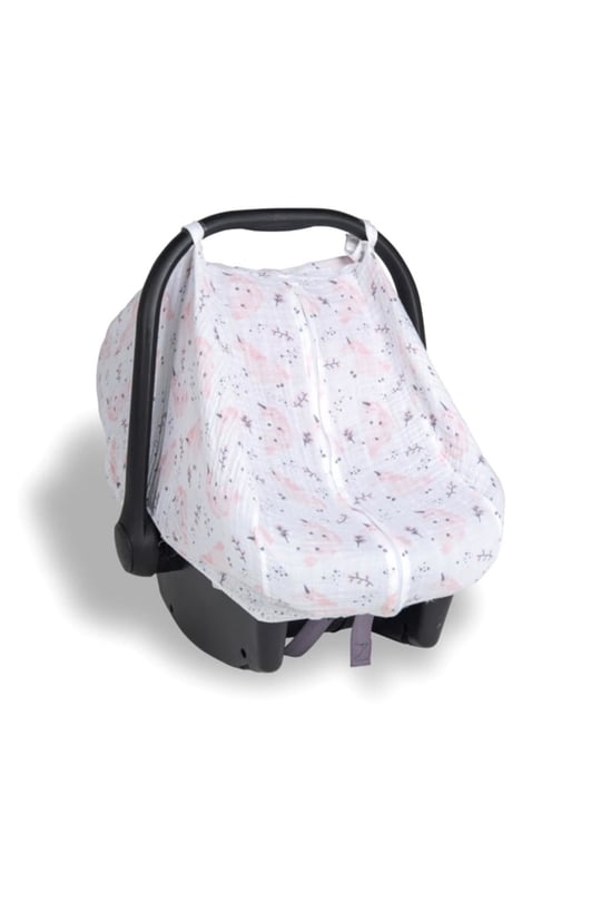 Funna Baby Müslin Oto Koltuğu Kılıfı Unicorn 9710