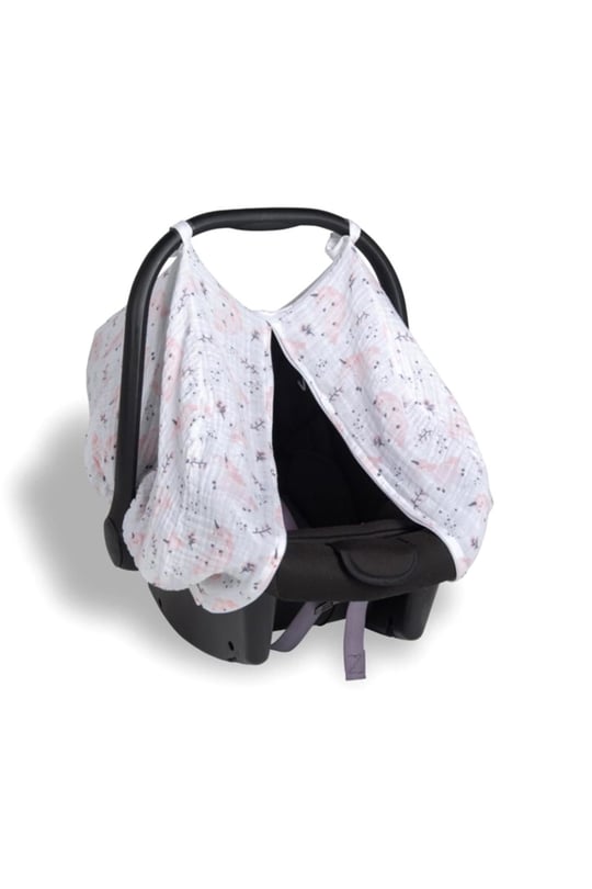 Funna Baby Müslin Oto Koltuğu Kılıfı Unicorn 9710