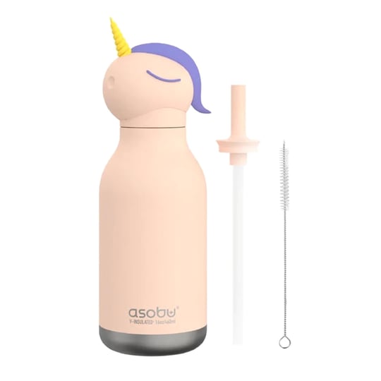 Globber Asobu Bestle Bottle Pipetli Çelik Suluk Unicorn SBV44-UNICORN
