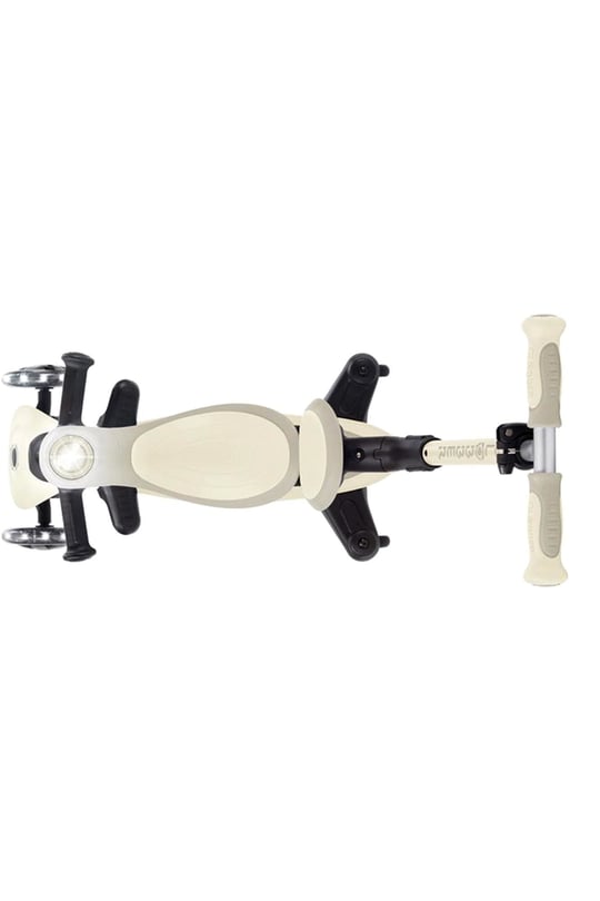 Globber Go Up Baby 360 Işıklı Scooter Koyu Bej 844-466