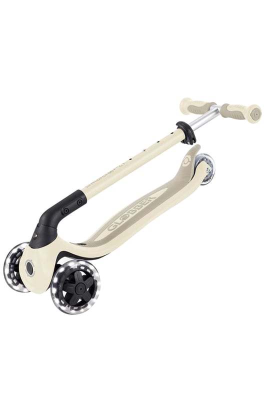 Globber Go Up Baby 360 Işıklı Scooter Koyu Bej 844-466