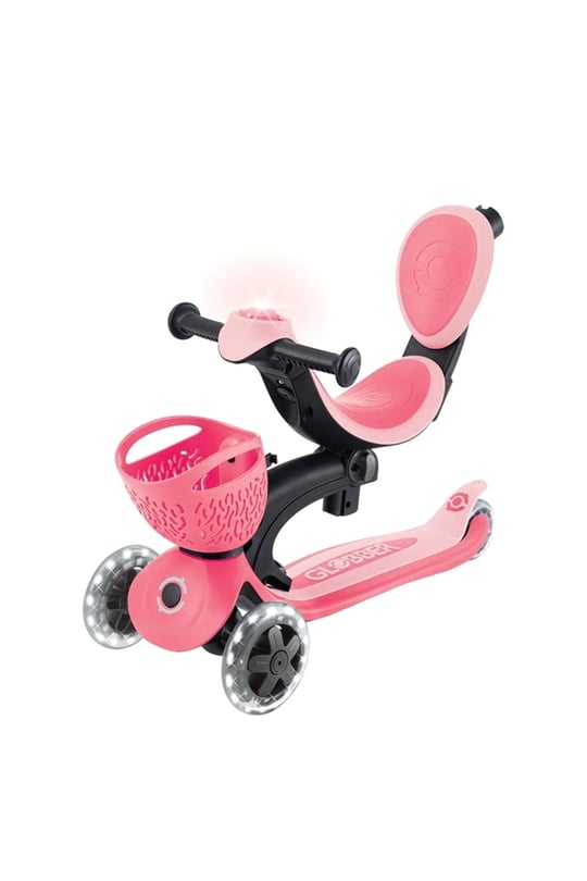 Globber Go Up Baby 360 Işıklı Scooter Koyu Pastel Pembe 844-210