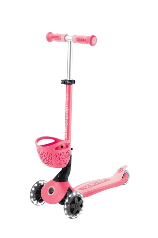 Globber Go Up Baby 360 Işıklı Scooter Koyu Pastel Pembe 844-210