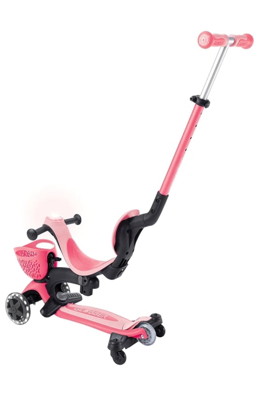 Globber Go Up Baby 360 Işıklı Scooter Koyu Pastel Pembe 844-210