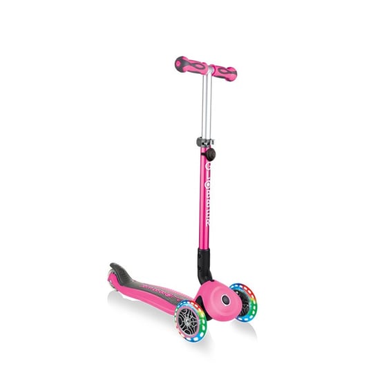 Globber Go Up Deluxe Işıklı Scooter - Pembe