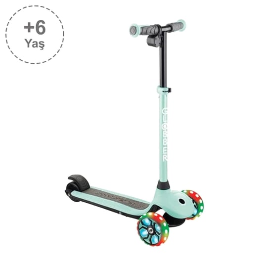 Globber One K E Motion 4 Plus Işıklı Elektirikli Scooter Mint Yeşili 755-206