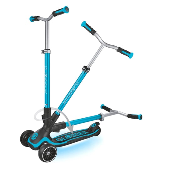 Globber Ultimum Işıklı Scooter Deniz Mavisi 613-301