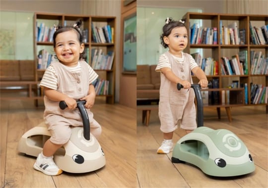 Globber Walk N'Roll 2 in 1 Ecologic Berry 830-510
