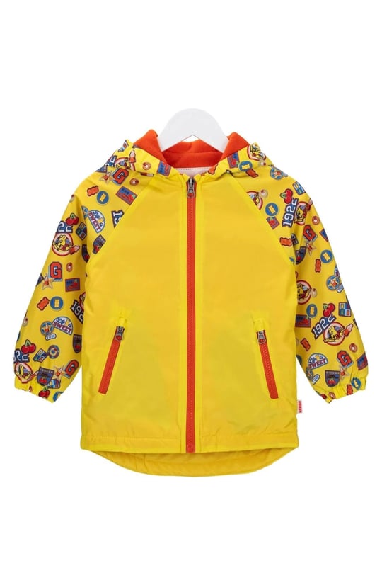 Haribo Çocuk Kolu Desenli Mont Sarı OUT01F