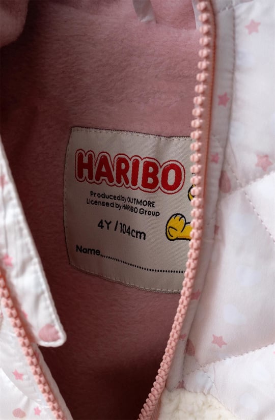 Haribo Kız Çocuk Mont Pudra M201
