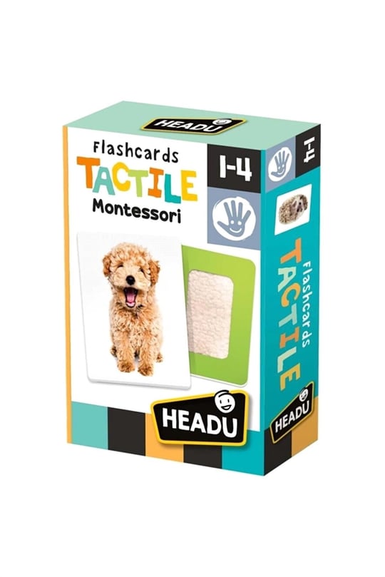 Headu Dokulu Eğitici Kartlar Montessori MU23738