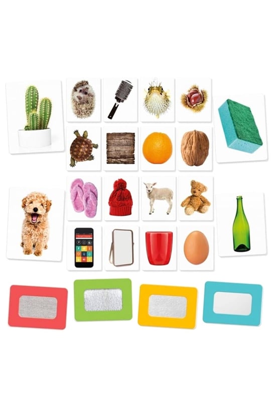 Headu Dokulu Eğitici Kartlar Montessori MU23738