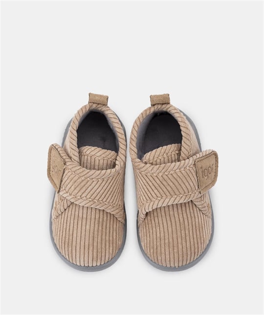 İgor Çocuk Homie Pana Ev Ayakkabısı Beige W10310-004