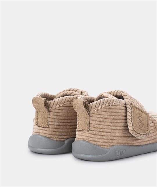 İgor Çocuk Homie Pana Ev Ayakkabısı Beige W10310-004