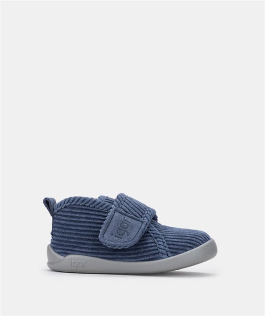 İgor Çocuk Homie Pana Ev Ayakkabısı Navy W10310-003