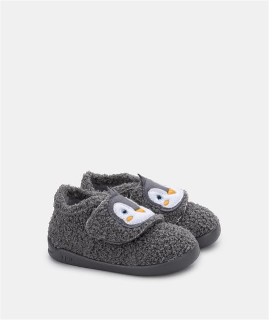 İgor Çocuk Homie Pinguino Ev Ayakkabısı Antrasit W10351-134