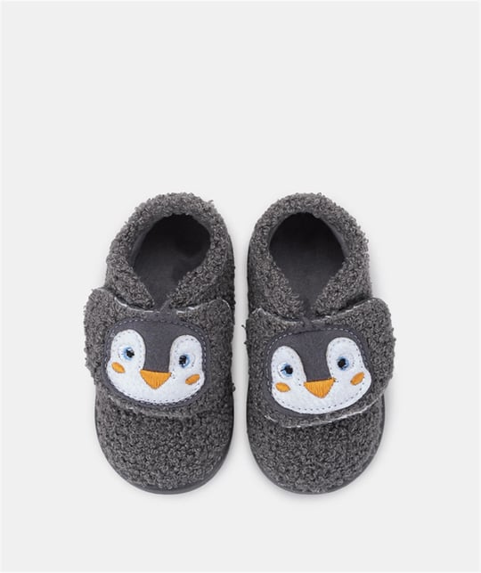 İgor Çocuk Homie Pinguino Ev Ayakkabısı Antrasit W10351-134
