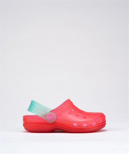 İgor Çocuk Poppy Terlik Sandalet Fuşya-Mint S10116-046