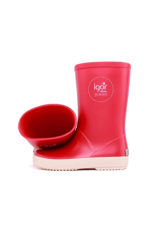 İgor Çocuk Splash Nautico Yağmur Botu Kırmızı W10107-005