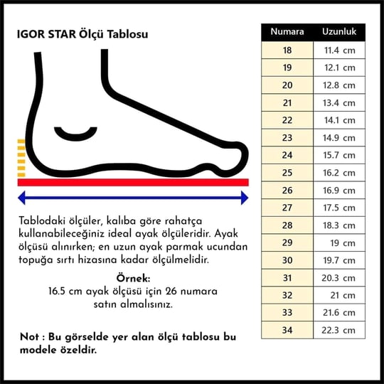 İgor Çocuk Tobby Solid Sandalet Vanilla S10271-228