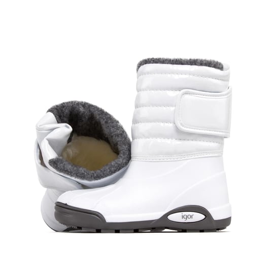 İgor Çocuk Topo Ski Charol Yağmur Çizmesi Beyaz W10168-001