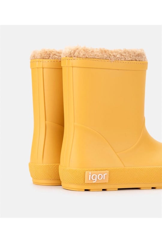 İgor Çocuk Yogi Borreguito İçi Yünlü Bot Sarı W10306-008