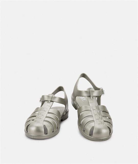 İgor Kadın Biarritz Shiny Metal Sandalet Yeşil S10346(BB340)-354