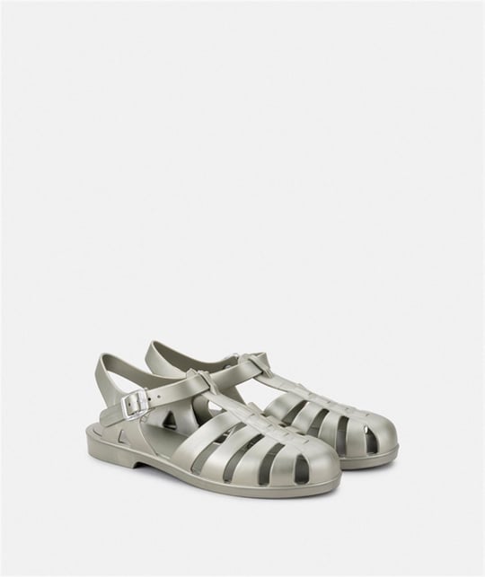 İgor Kadın Biarritz Shiny Metal Sandalet Yeşil S10346(BB340)-354