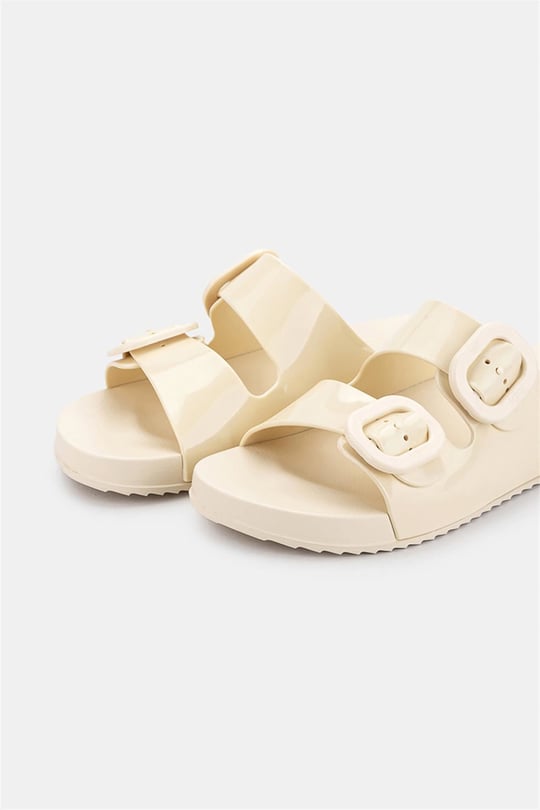 İgor Kadın Habana Brillo Terlik Ivory S10334-079