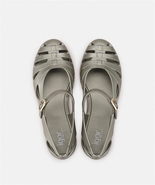İgor Kadın Paris Metal Sandalet Yeşil  S10375-354