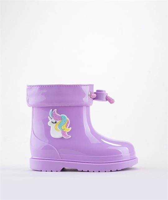 İgor Kız Çocuk Bimbi Unicornio Yağmur Botu Lila W10253-018