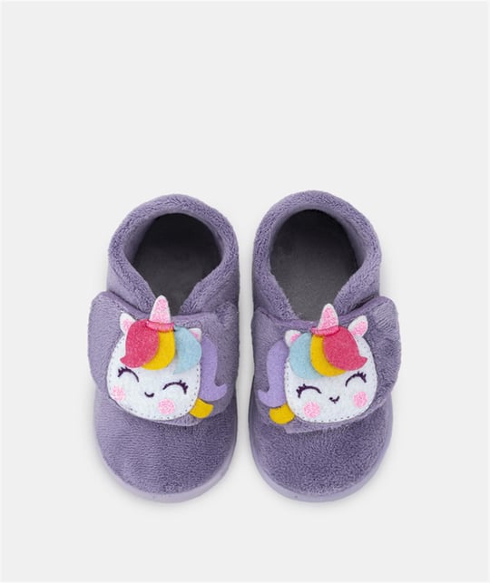 İgor Kız Çocuk Homie Unicornio Ev Ayakkabısı Malva W10354-018