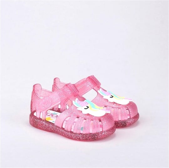 İgor Kız Çocuk Tobby Gloss Unıcornıo Sandalet Fuchsıa Glıtter S10309-057