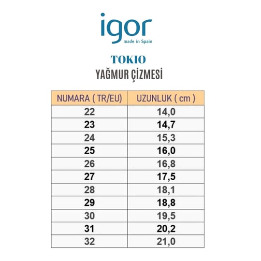 İgor Kız Çocuk Tokio Borreguito Çizme W10290-197