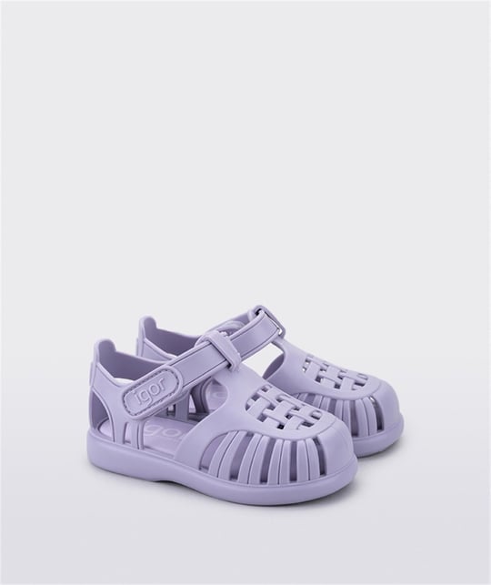 İgor Tobby Solid Kız Çocuk Sandalet Eflatun S10271-018