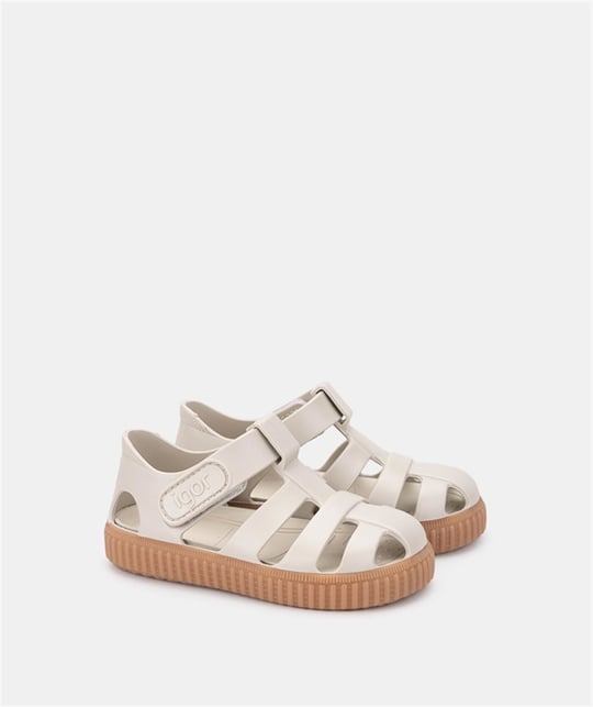 İgor Unisex Çocuk Nico Caramelo Sandalet Bej S10291-100
