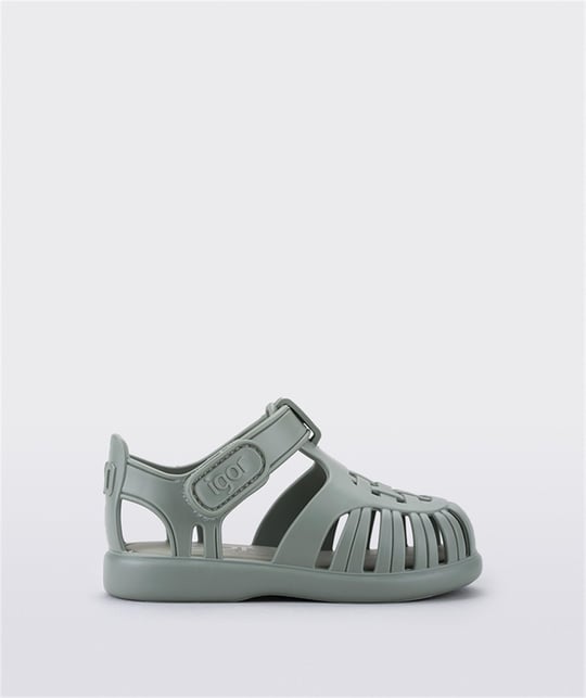 İgor Unısex Çocuk Tobby Solıd Sandalet Green S10271-013