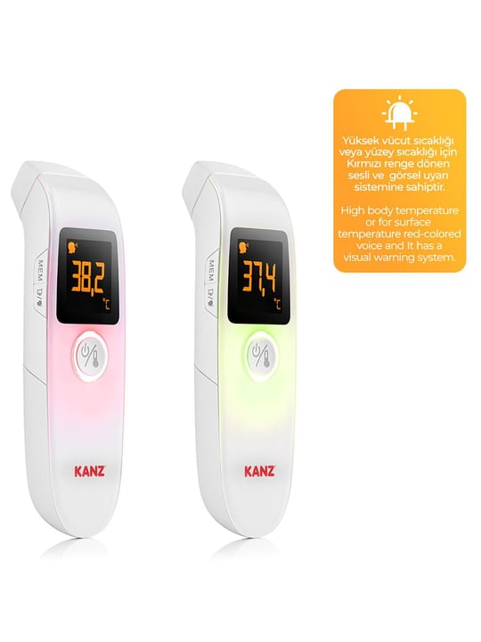 Kanz Dijital Temassız Alından Ateş Ölçer TH1110N